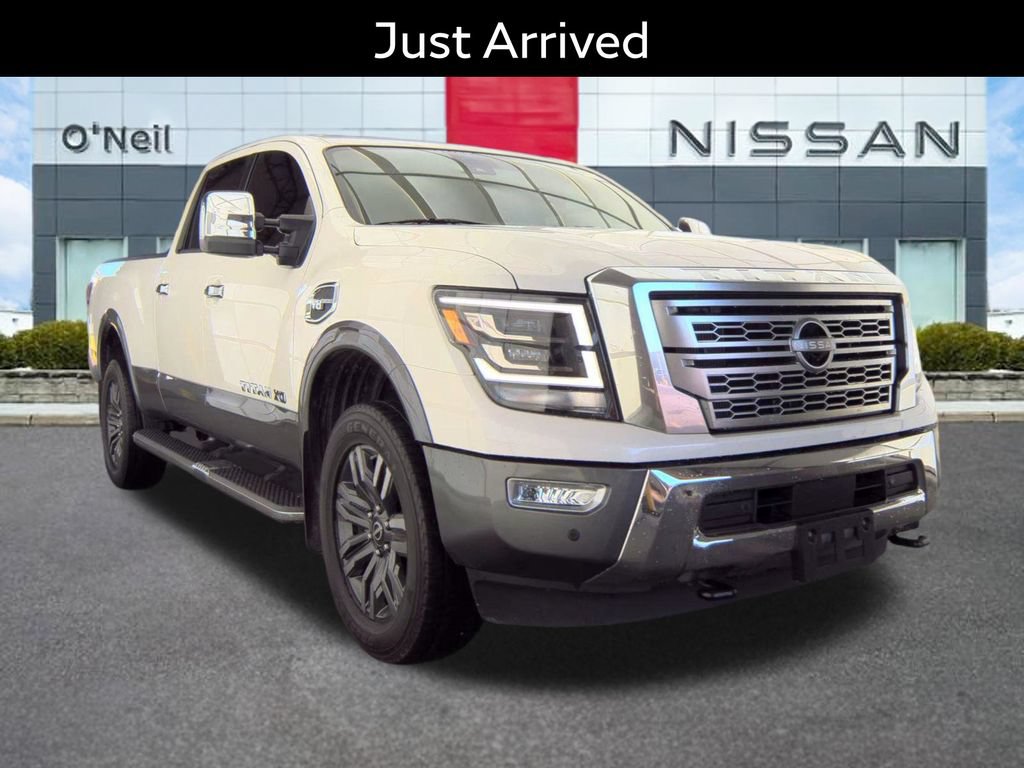Certified 2023 Nissan Titan Platinum Reserve w/ Moonroof Package AWD/4WD image 1