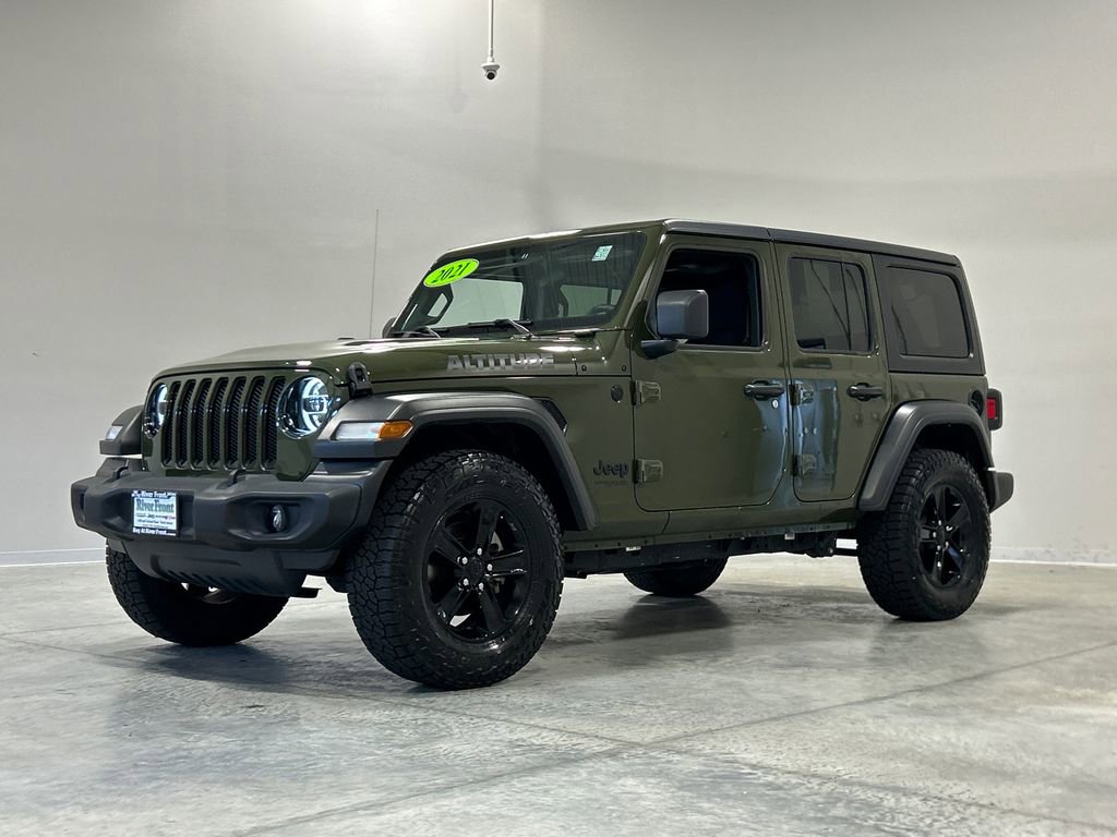 Used 2021 Jeep Wrangler Unlimited Sport image 2