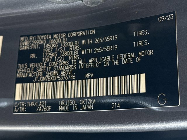 Certified 2023 Lexus GX 460 Luxury w/ Sport Design Package image 24