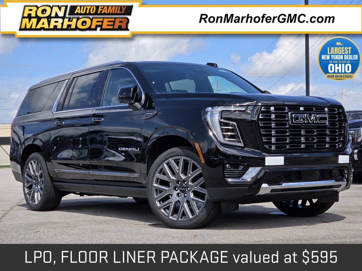 New 2026 GMC Yukon XL Denali Ultimate w/ LPO, Floor Liner Package AWD/4WD 360° Tour