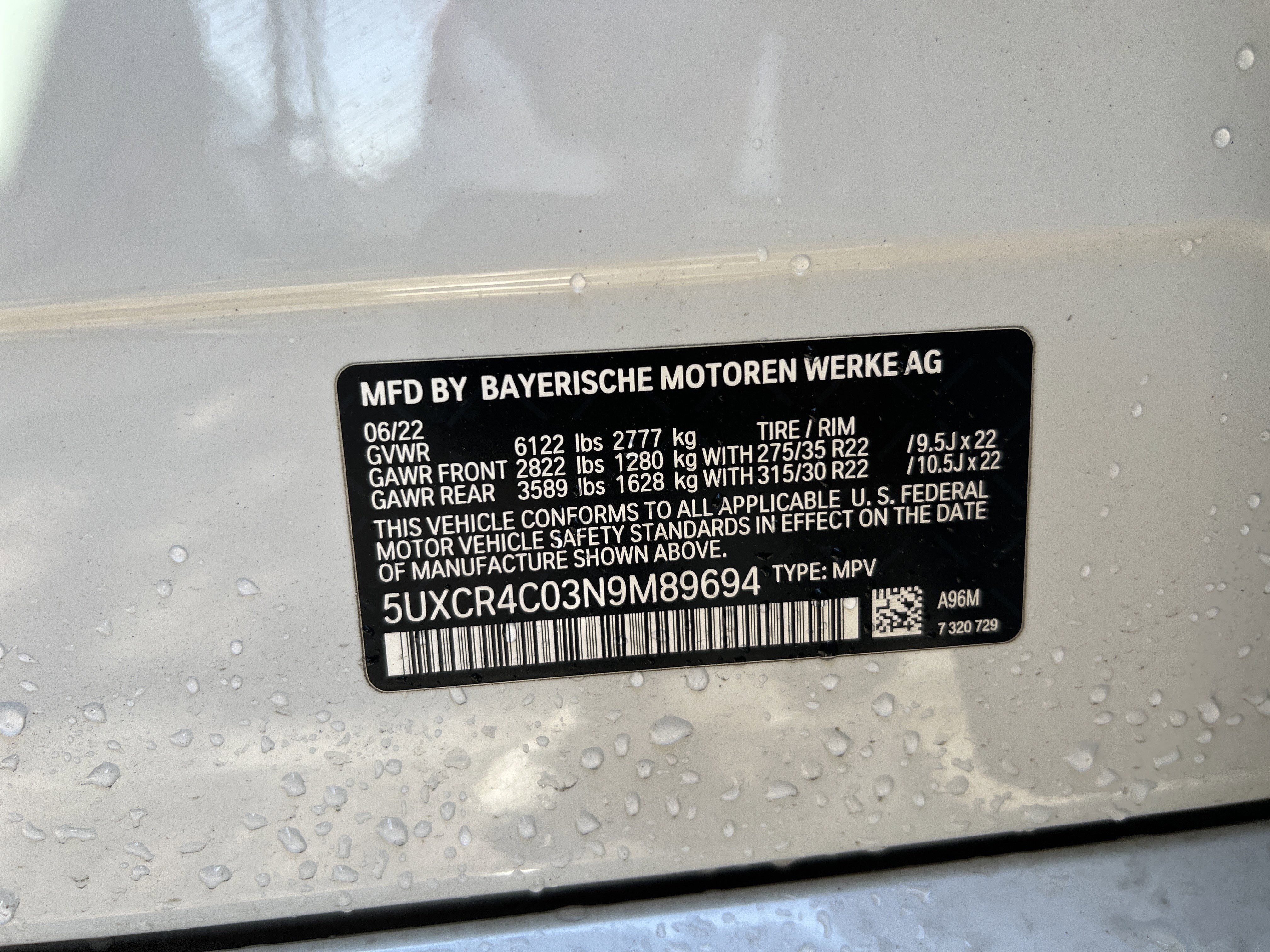 Certified 2022 BMW X5 sDrive40i w/ M Sport Package image 35