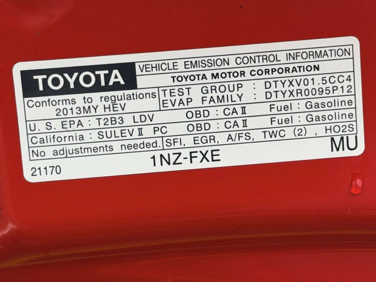 Used 2013 Toyota Prius C Two FWD image 11