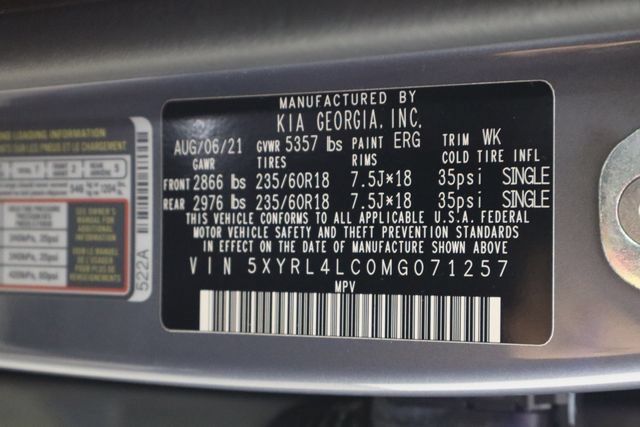 Used 2021 Kia Sorento S w/ Panoramic Sunroof Package FWD image 32