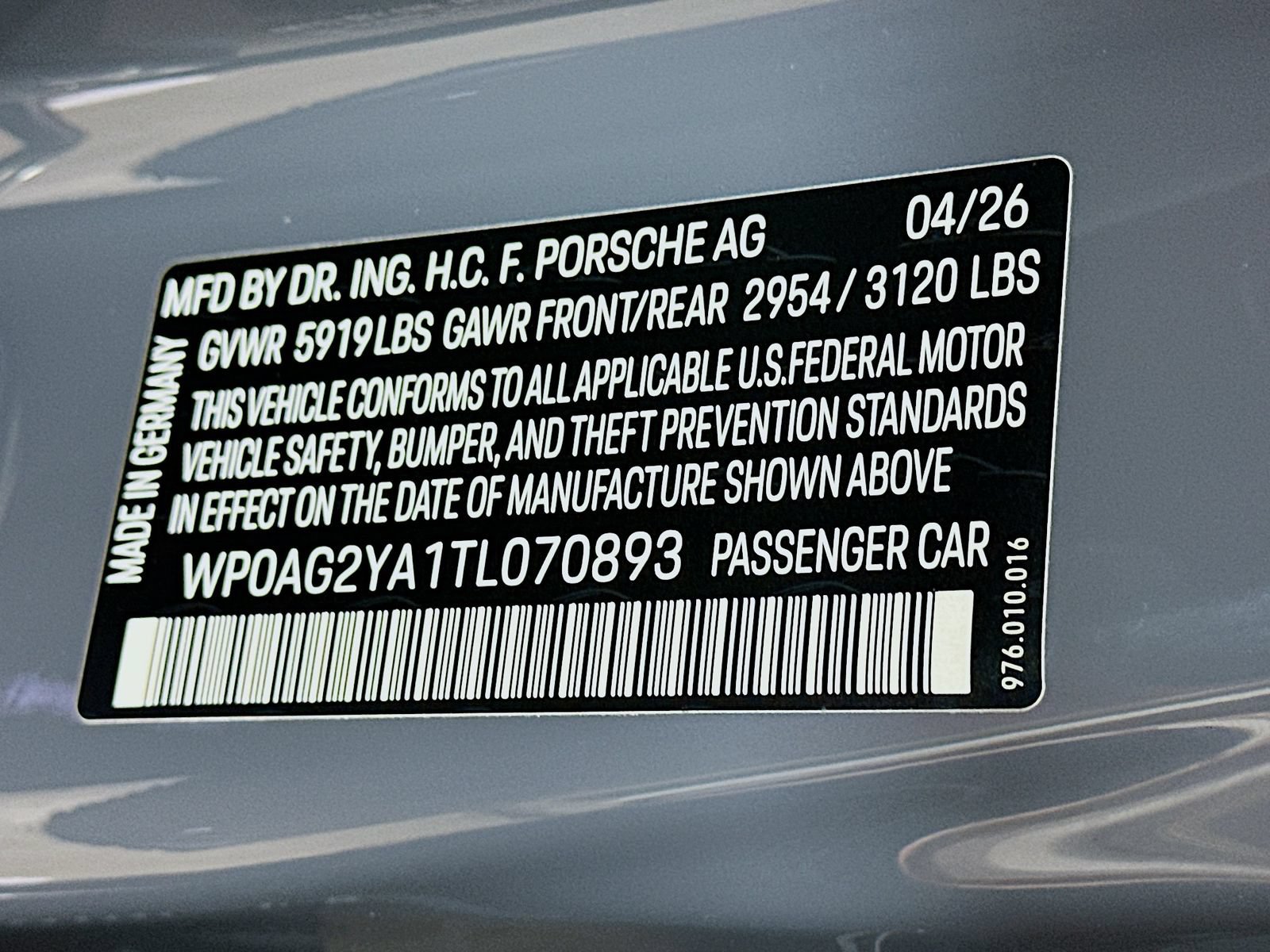 New 2026 Porsche Panamera GTS AWD/4WD image 48