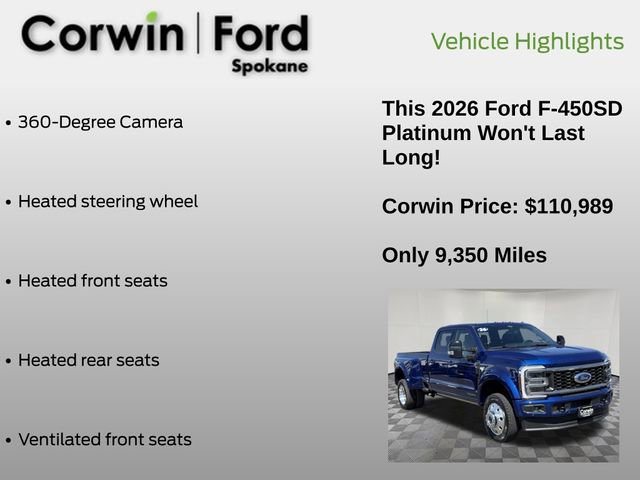 Used 2026 Ford F450 Platinum AWD/4WD image 13