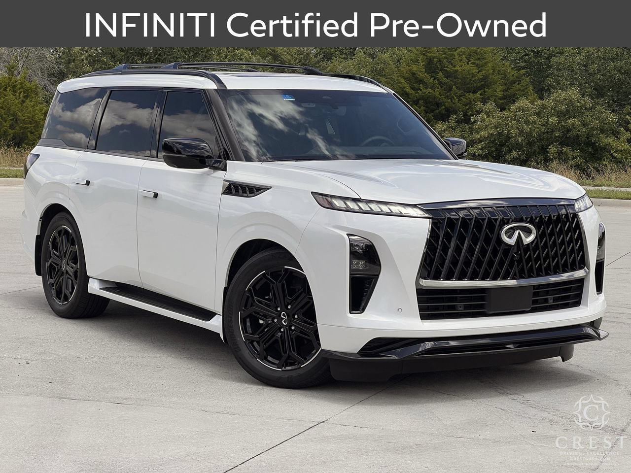 Certified 2026 INFINITI QX80 4WD w/ Sport Exterior Package