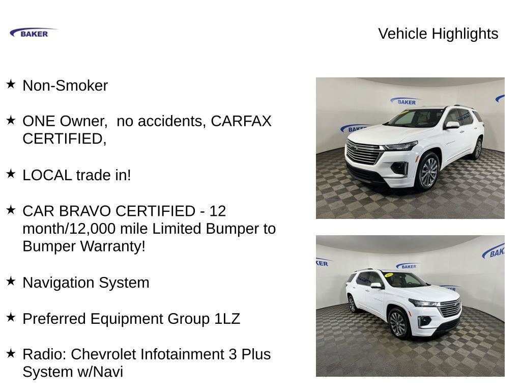 Certified 2023 Chevrolet Traverse Premier image 4