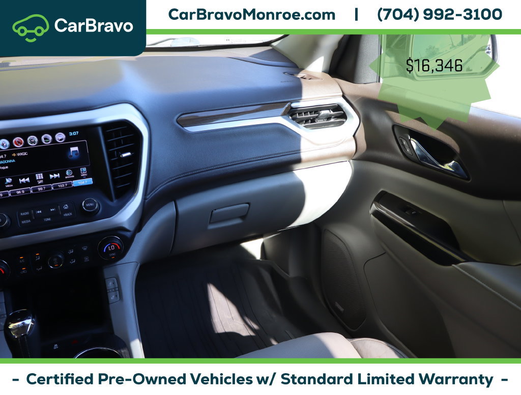 Certified 2018 GMC Acadia SLT FWD image 21