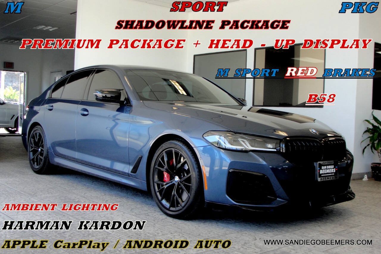 Used 2023 BMW 540i w/ M Sport Package