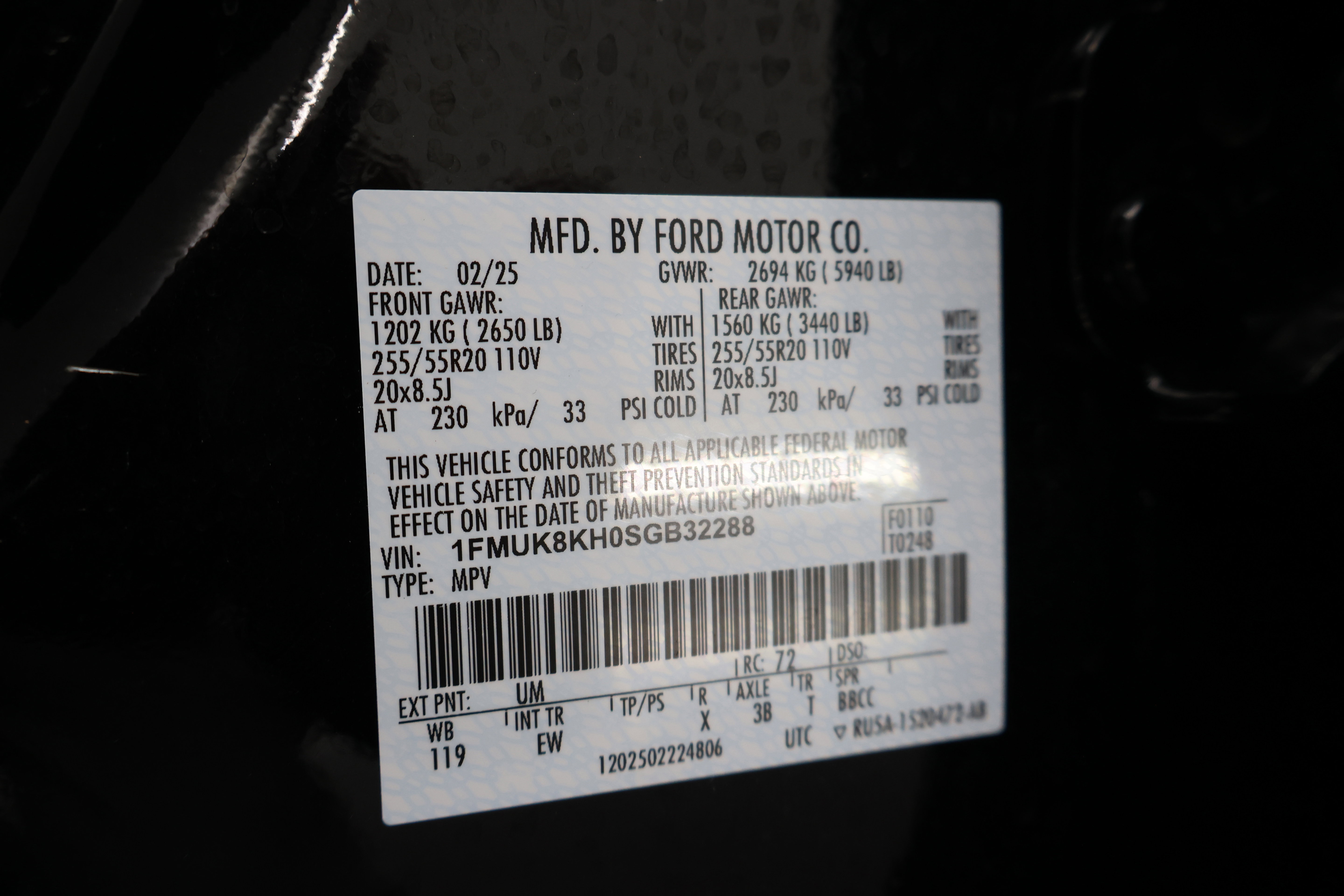 Used 2025 Ford Explorer ST-Line image 63