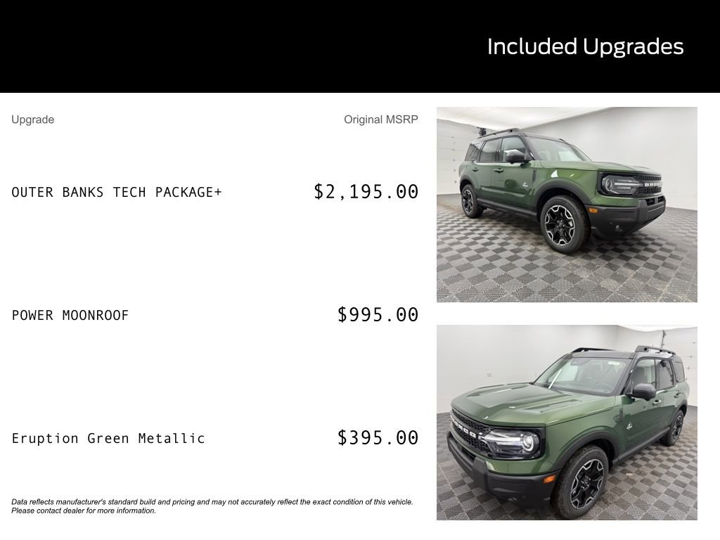 New 2025 Ford Bronco Sport Outer Banks w/ Outer Banks Tech Package+ image 3