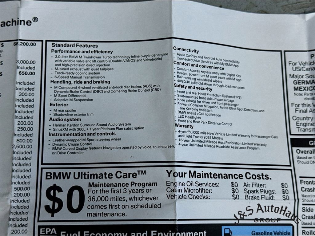 Used 2025 BMW M2 w/ Lighting Package RWD image 44