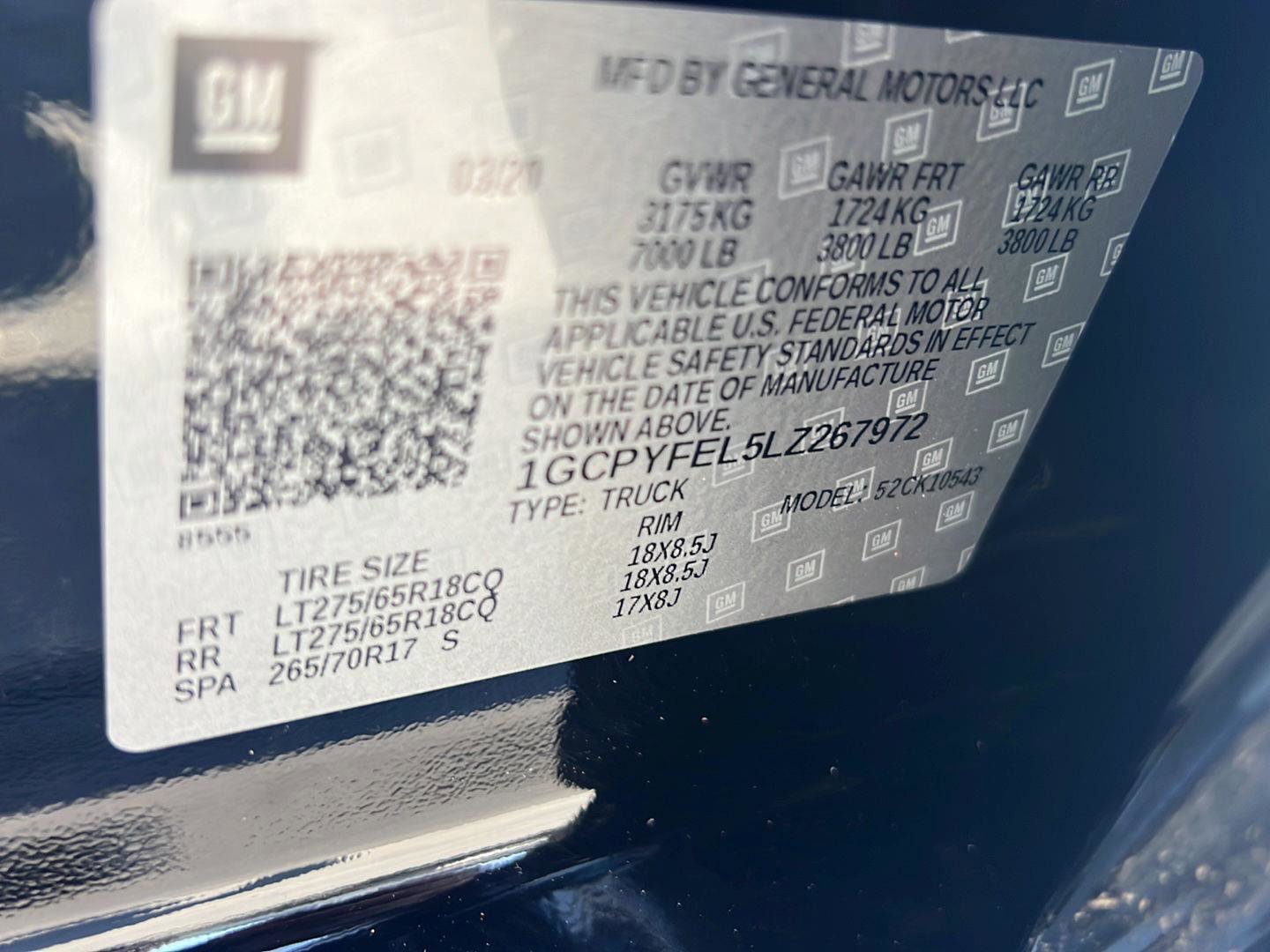 Used 2020 Chevrolet Silverado 1500 LT Trail Boss AWD/4WD image 42