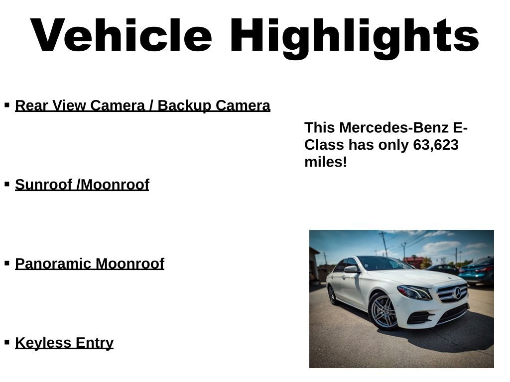 Used 2018 Mercedes-Benz E 300 w/ Premium 1 Package image 32