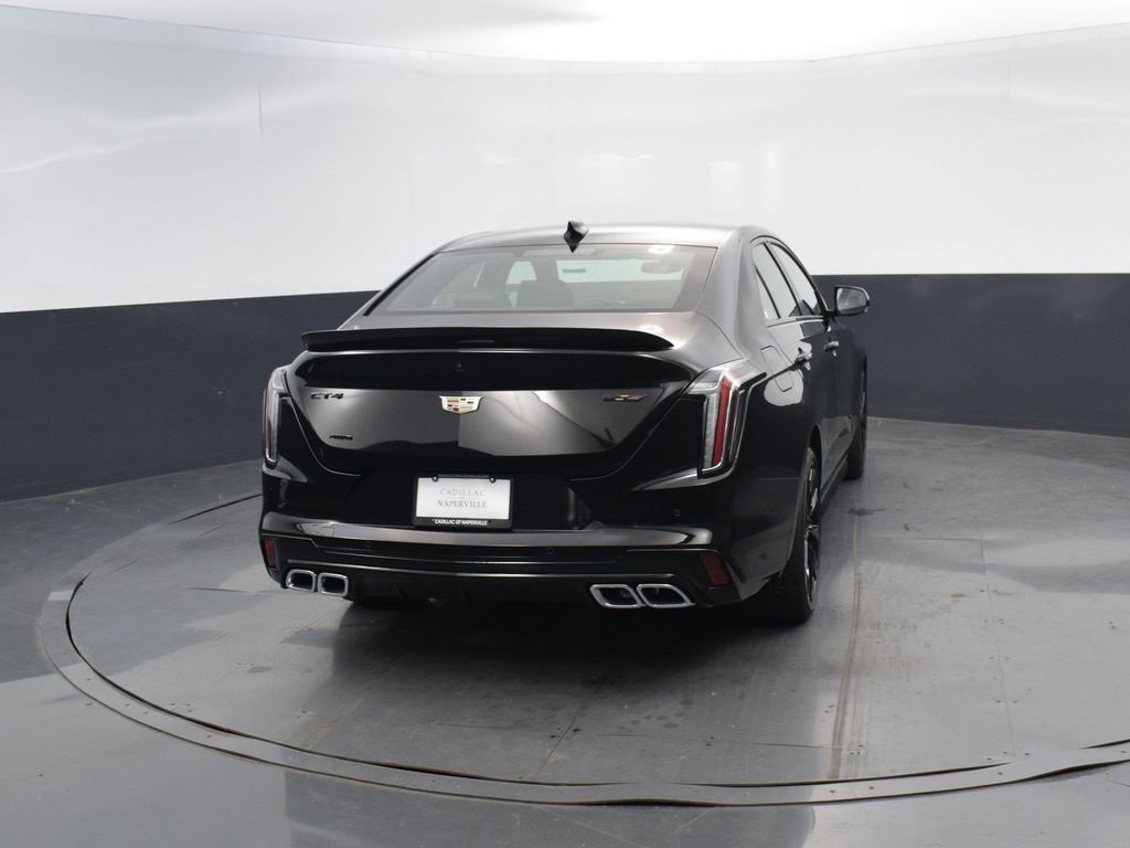 New 2025 Cadillac CT4 V w/ LPO, ONYX Package image 5