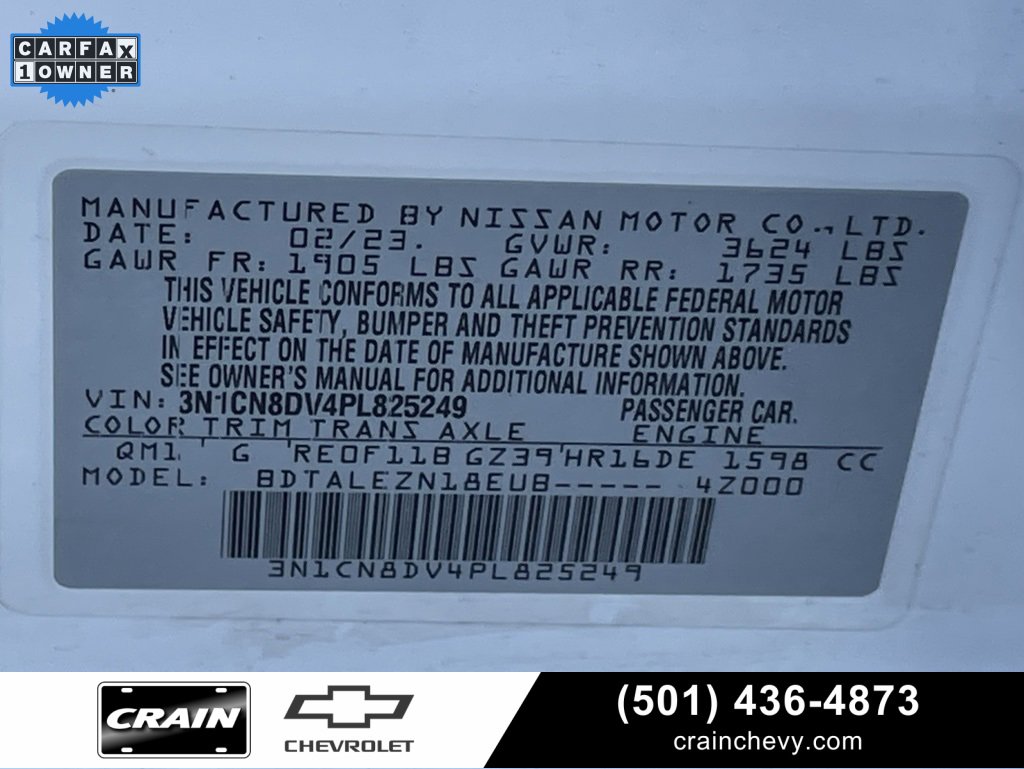 Used 2023 Nissan Versa S image 33