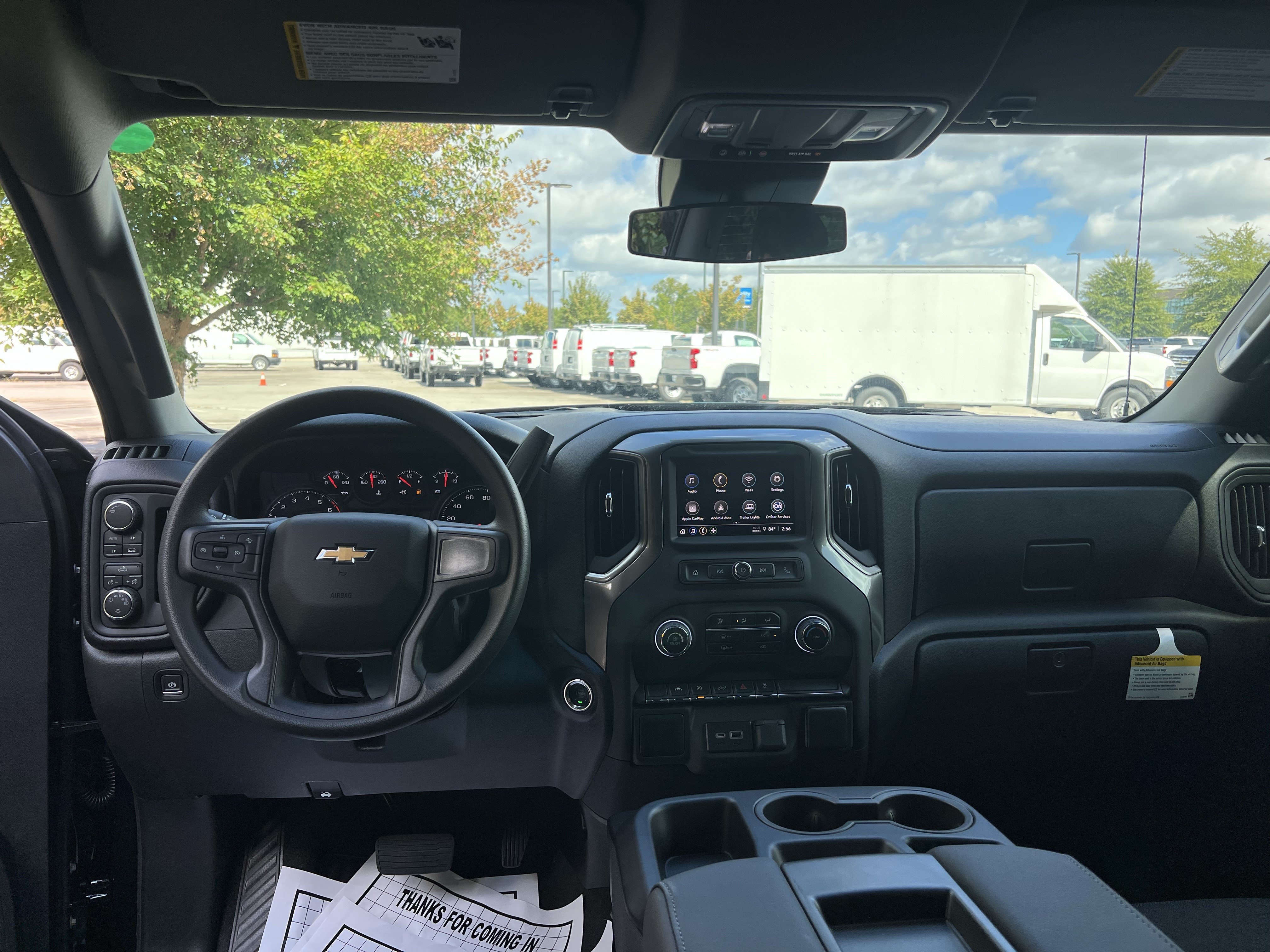 New 2026 Chevrolet Silverado 1500 Custom w/ Turbomax Blackout Package AWD/4WD image 32