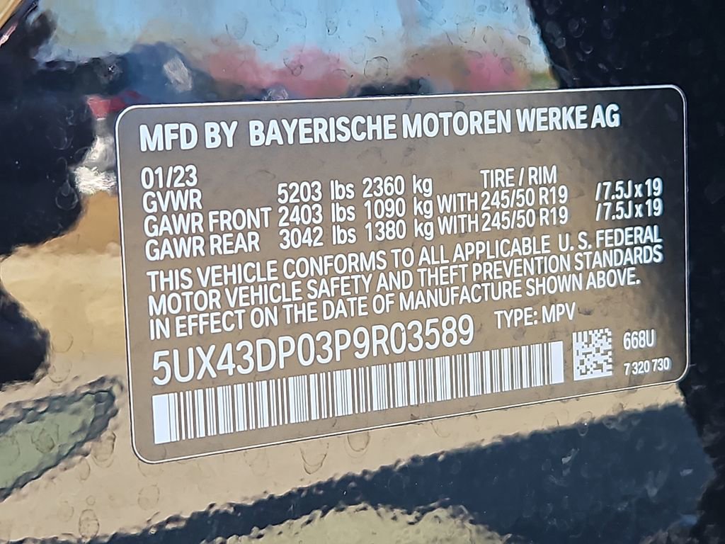 Used 2023 BMW X3 sDrive30i w/ Convenience Package RWD image 27