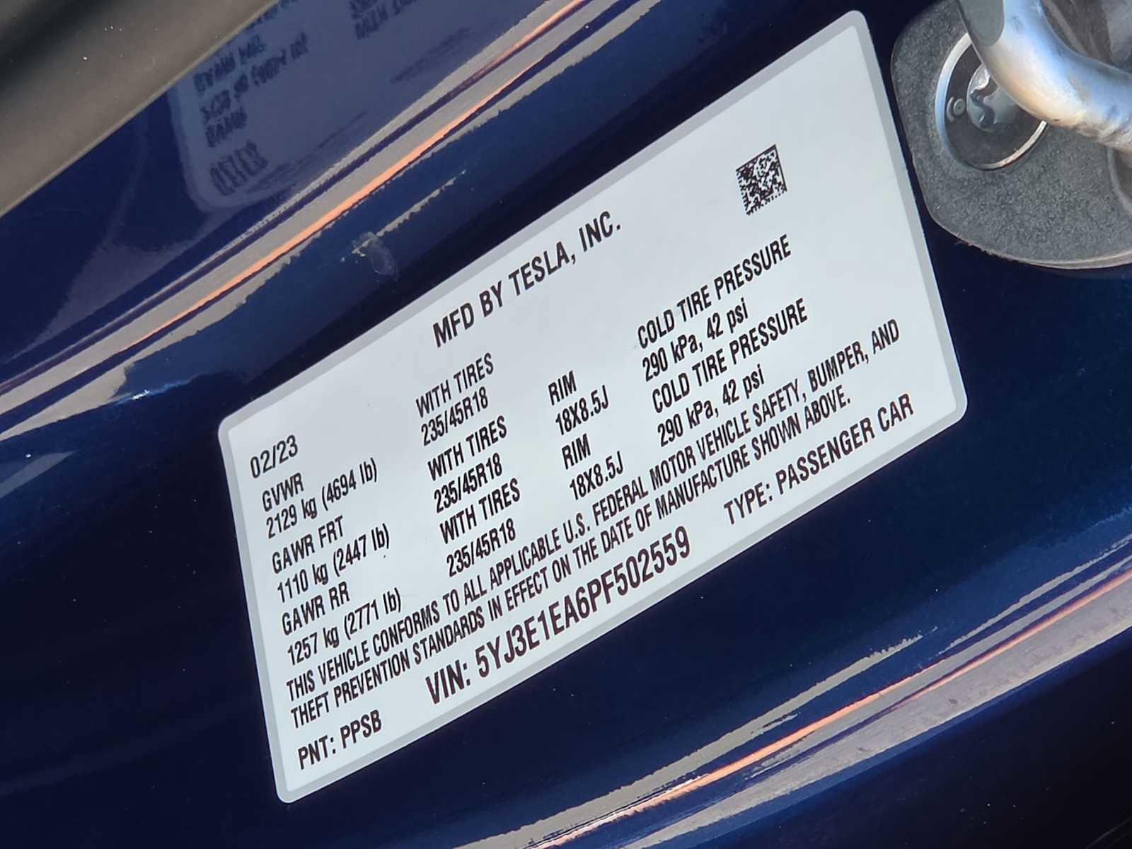 Used 2023 Tesla Model 3 Standard Range image 25