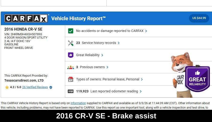 Used 2016 Honda CR-V SE image 9