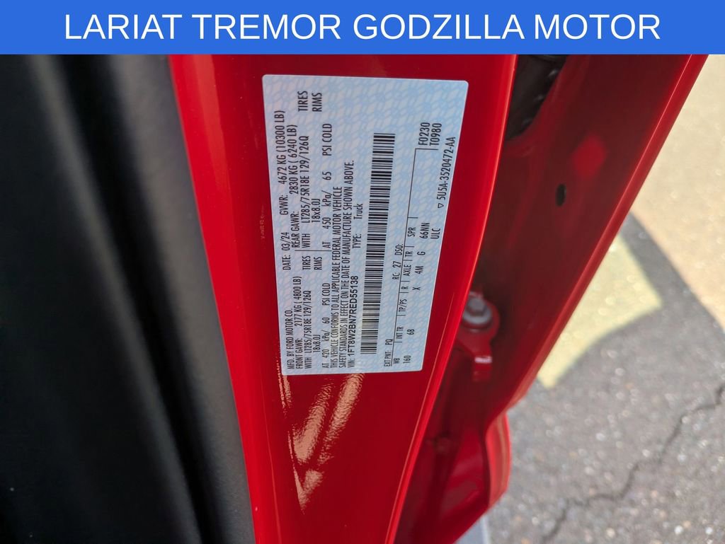 Used 2024 Ford F250 Lariat w/ Tremor Off-Road Package image 26