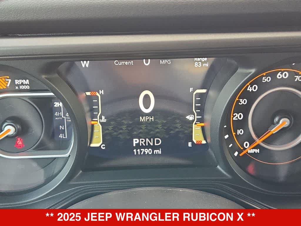 Used 2025 Jeep Wrangler Unlimited Rubicon AWD/4WD image 30