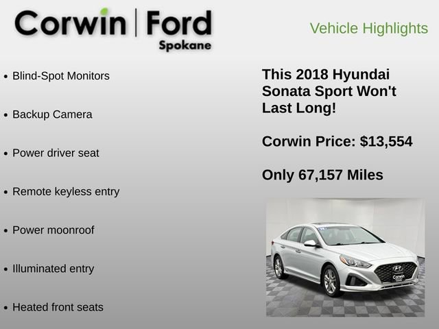 Used 2018 Hyundai Sonata Sport FWD image 6