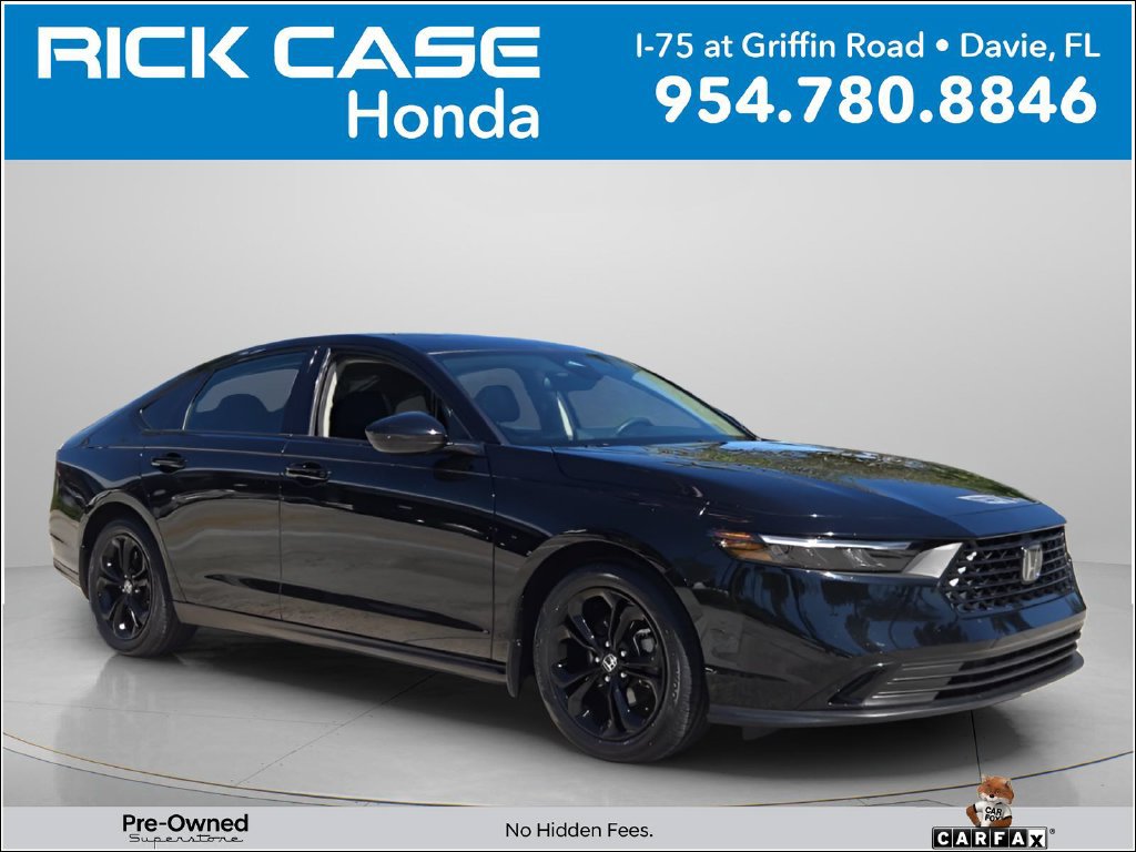 Certified 2025 Honda Accord SE