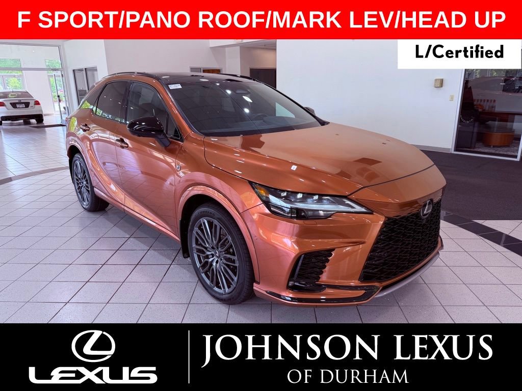 Certified 2023 Lexus RX 500h F Sport w/ Cold Area Package AWD/4WD image 1