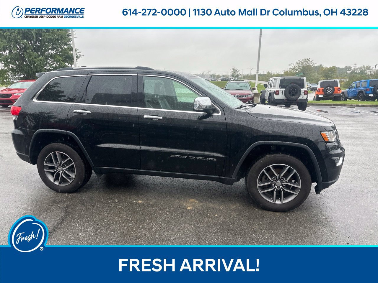 Used 2017 Jeep Grand Cherokee Limited AWD/4WD image 3