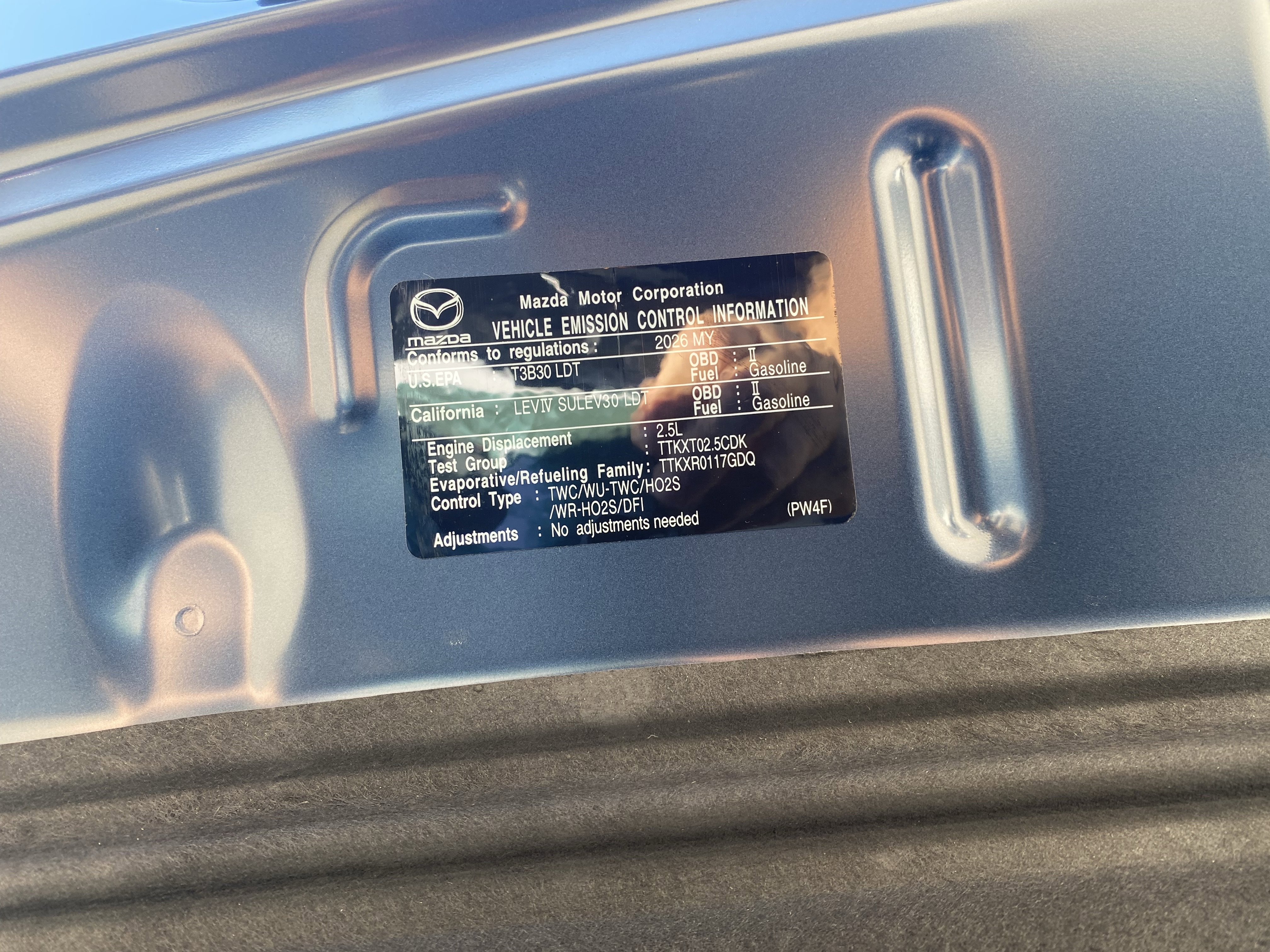 New 2026 MAZDA CX-50 AWD 2.5 S w/ Premium Package image 34