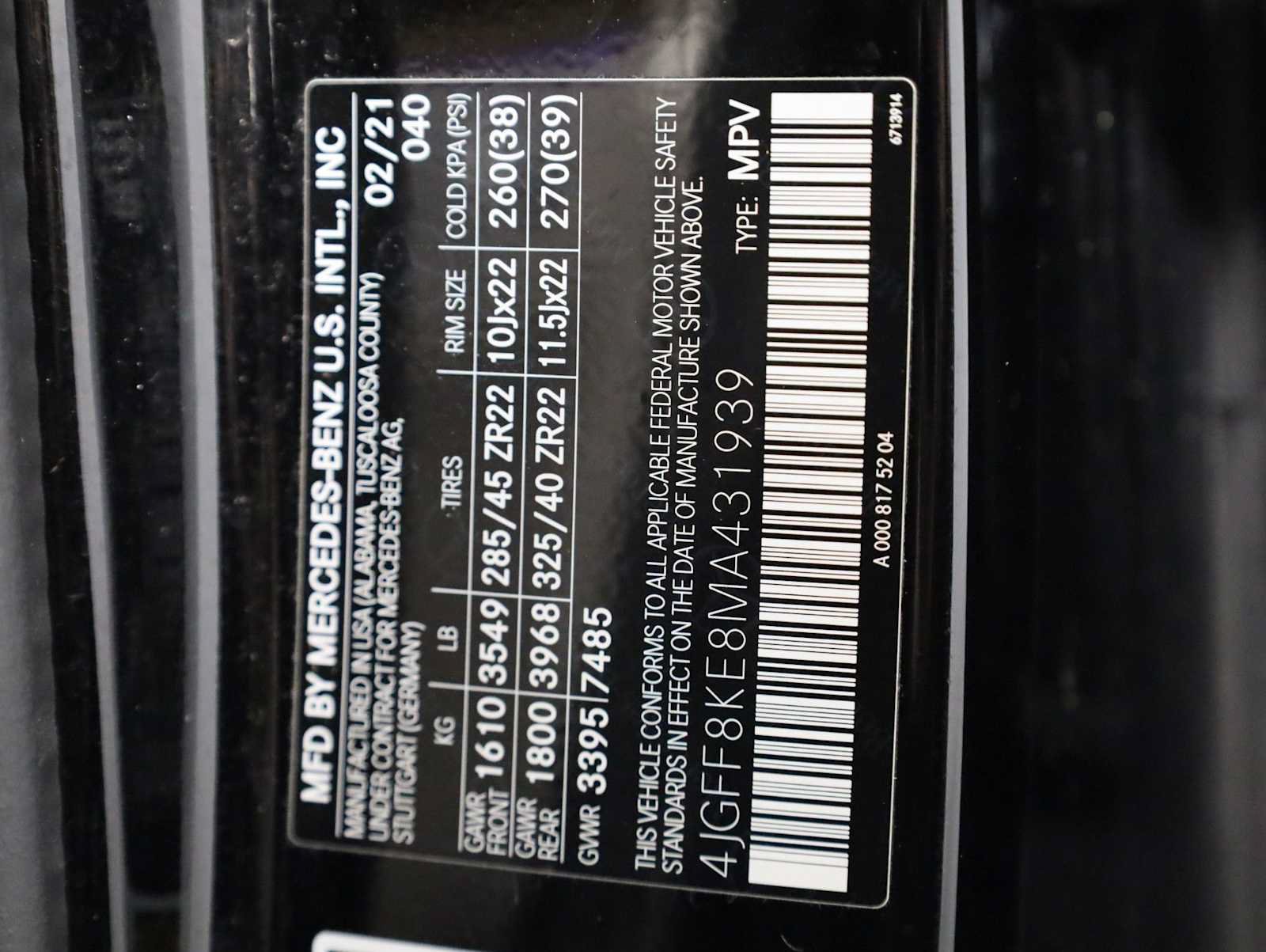 Used 2021 Mercedes-Benz GLS 63 AMG 4MATIC image 42