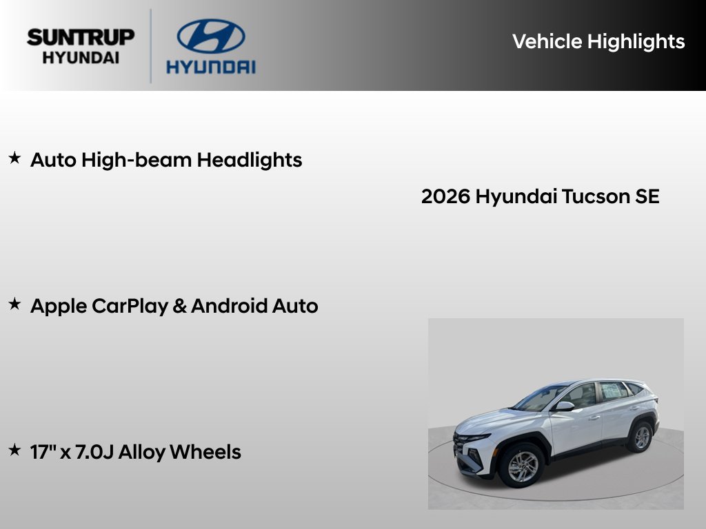 Certified 2026 Hyundai Tucson SE AWD/4WD image 16