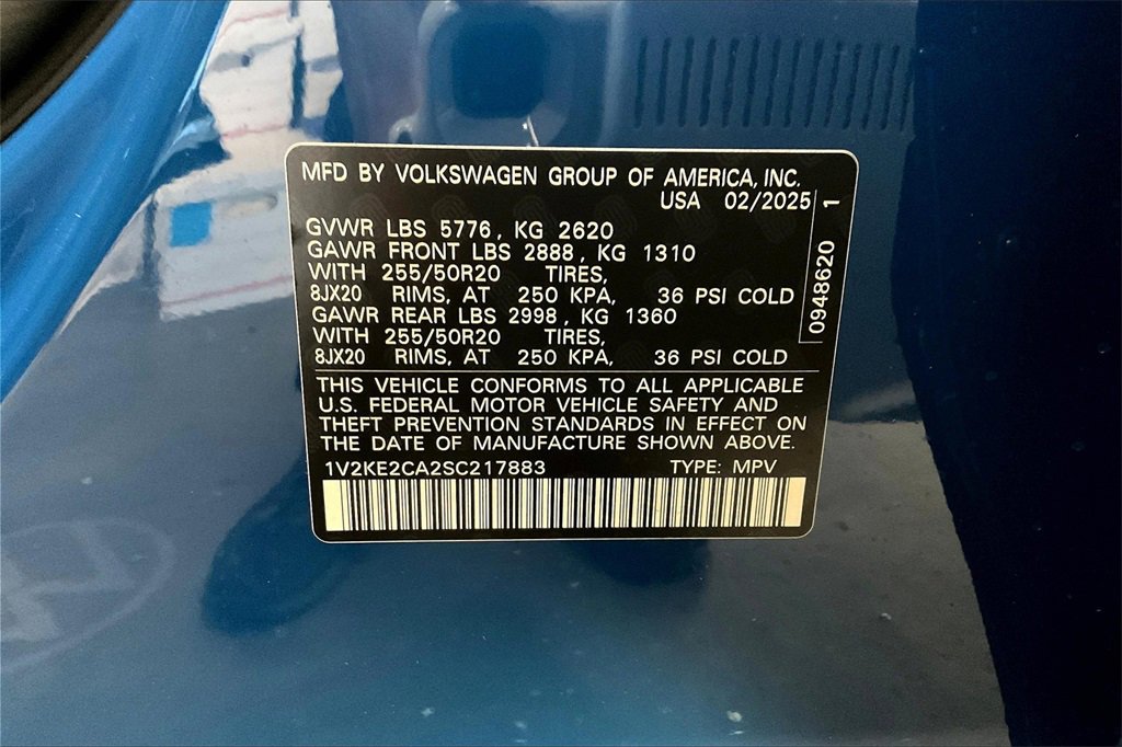 New 2025 Volkswagen Atlas Cross Sport SE image 36