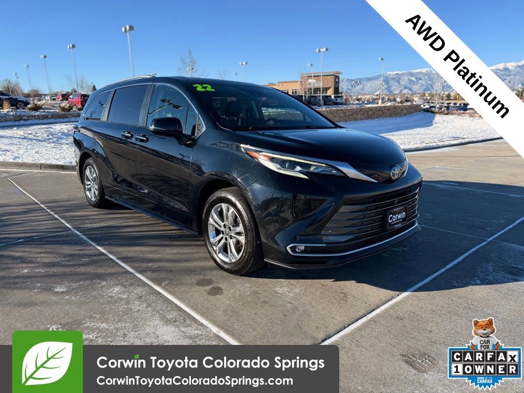 Used 2022 Toyota Sienna Platinum image 1