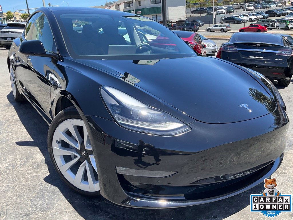 Used 2021 Tesla Model 3 Long Range AWD/4WD image 1