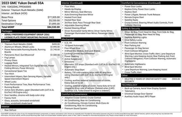 Used 2023 GMC Yukon Denali image 35