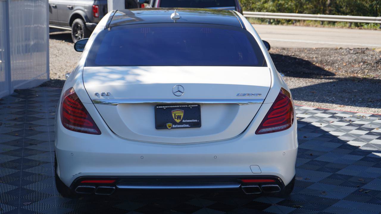 Used 2015 Mercedes-Benz S 63 AMG 4MATIC Sedan image 9