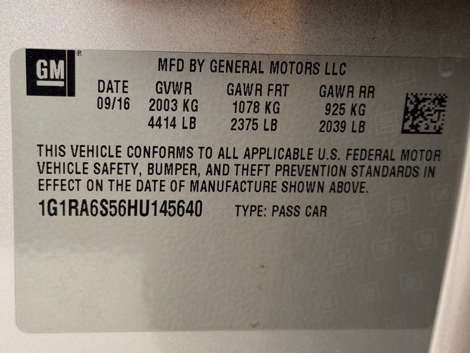 Used 2017 Chevrolet Volt LT w/ Comfort Package FWD image 42