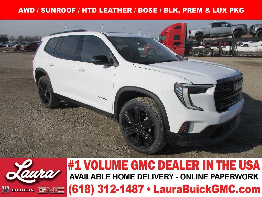 New 2026 GMC Acadia Elevation w/ Black Edition