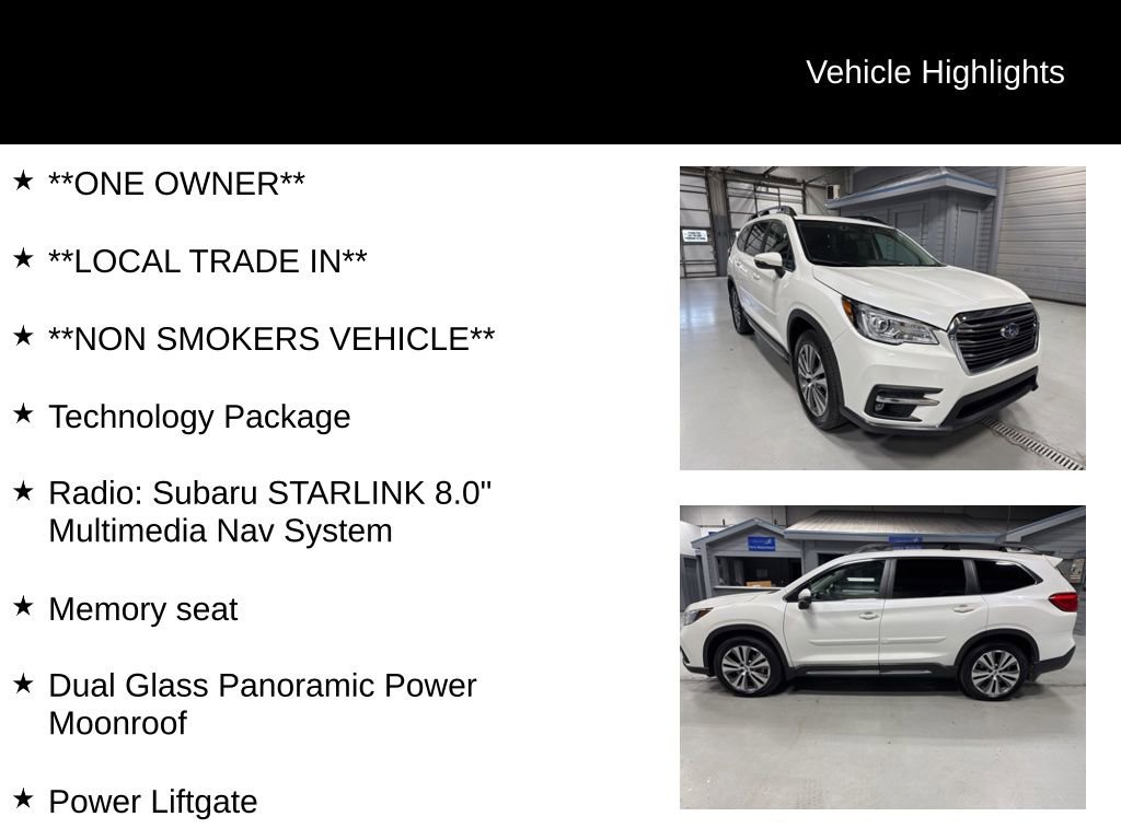 Certified 2021 Subaru Ascent Limited w/ Technology Package AWD/4WD image 12