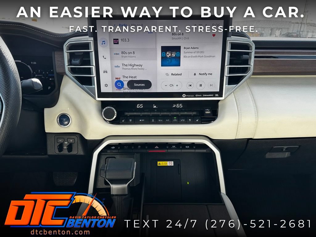 Used 2023 Toyota Tundra Capstone AWD/4WD image 15
