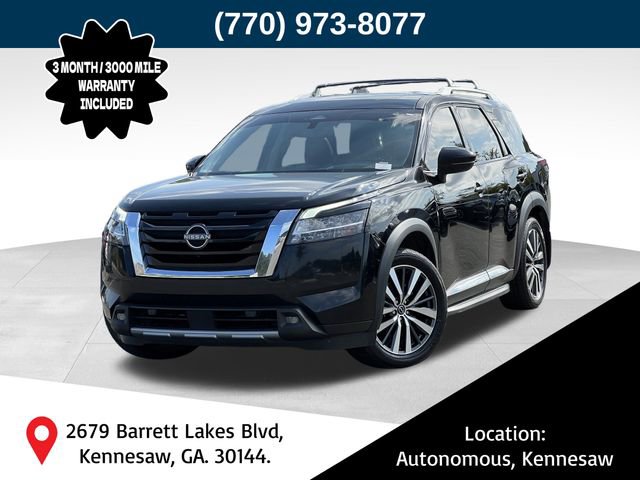 Used 2022 Nissan Pathfinder Platinum w/ Cargo Package image 1