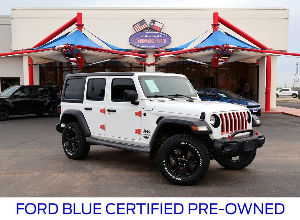 Used 2020 Jeep Wrangler Unlimited Sport AWD/4WD image 1