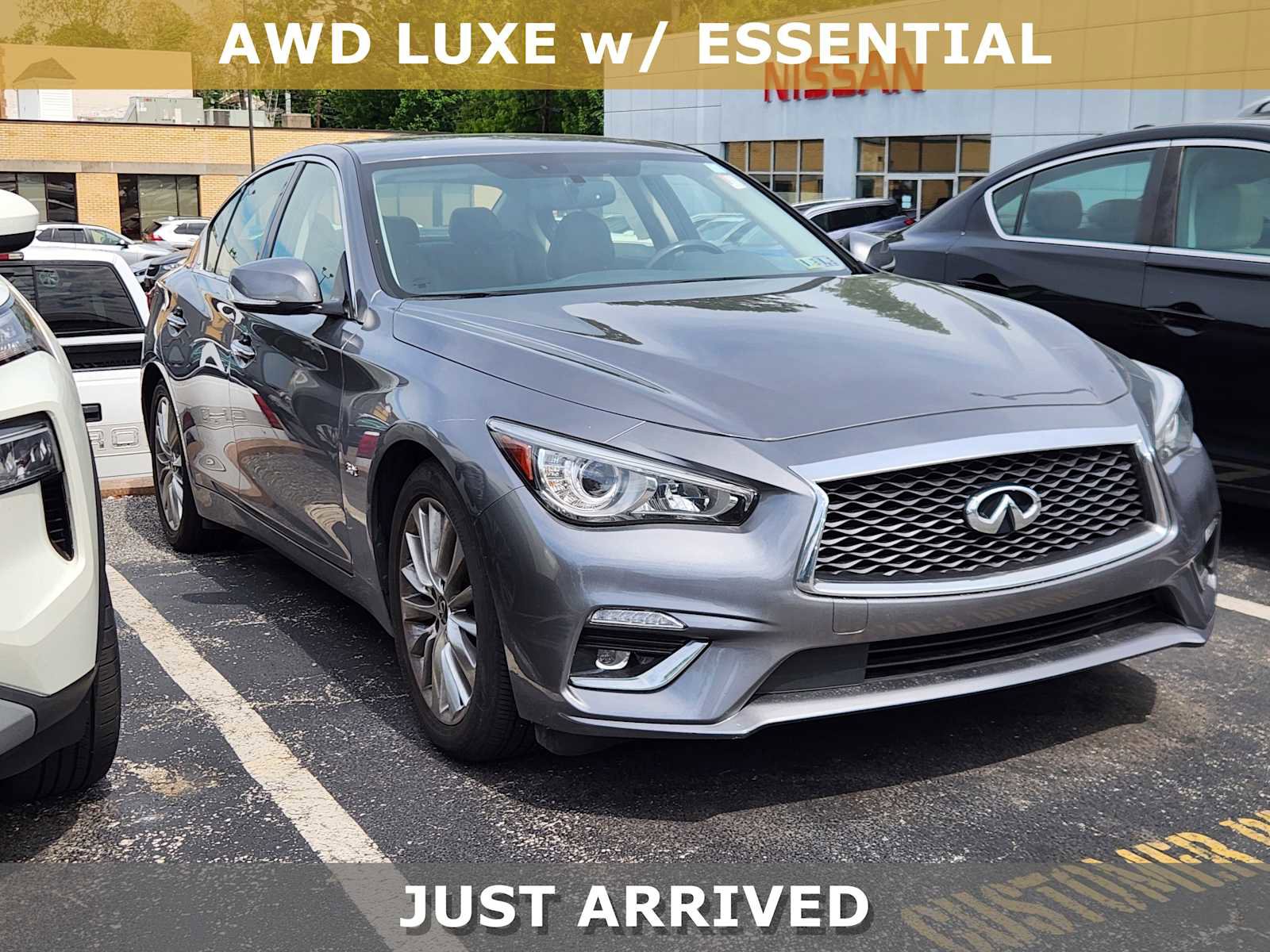 Certified 2019 INFINITI Q50 Luxe w/ Essential Package (3.0T Luxe)