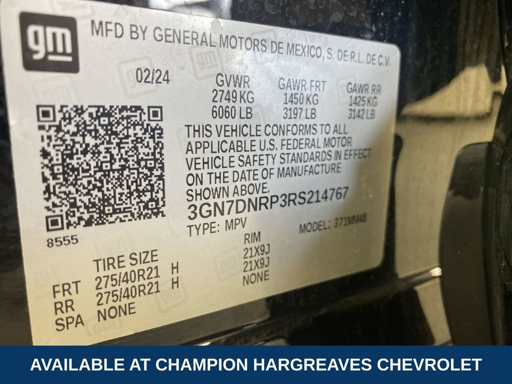 Certified 2024 Chevrolet Equinox EV RS FWD image 42