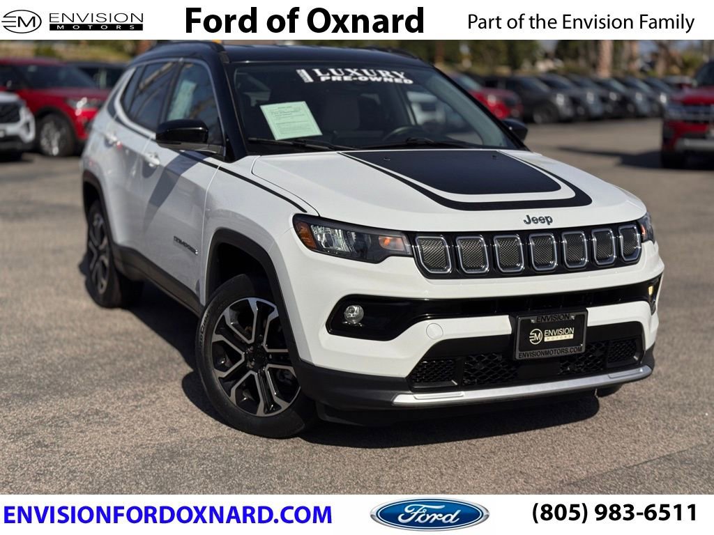 Used 2022 Jeep Compass Limited w/ Mopar Graphics Package image 1