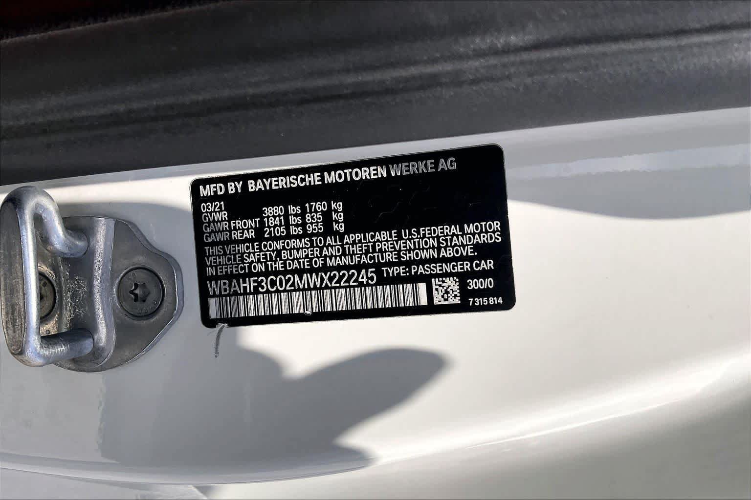 Used 2021 BMW Z4 sDrive30i w/ Premium Package RWD image 32