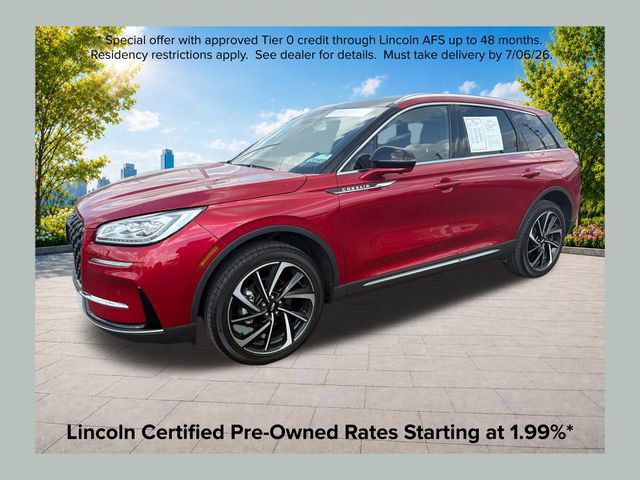 Certified 2024 Lincoln Corsair Reserve w/ Equipment Group 201A