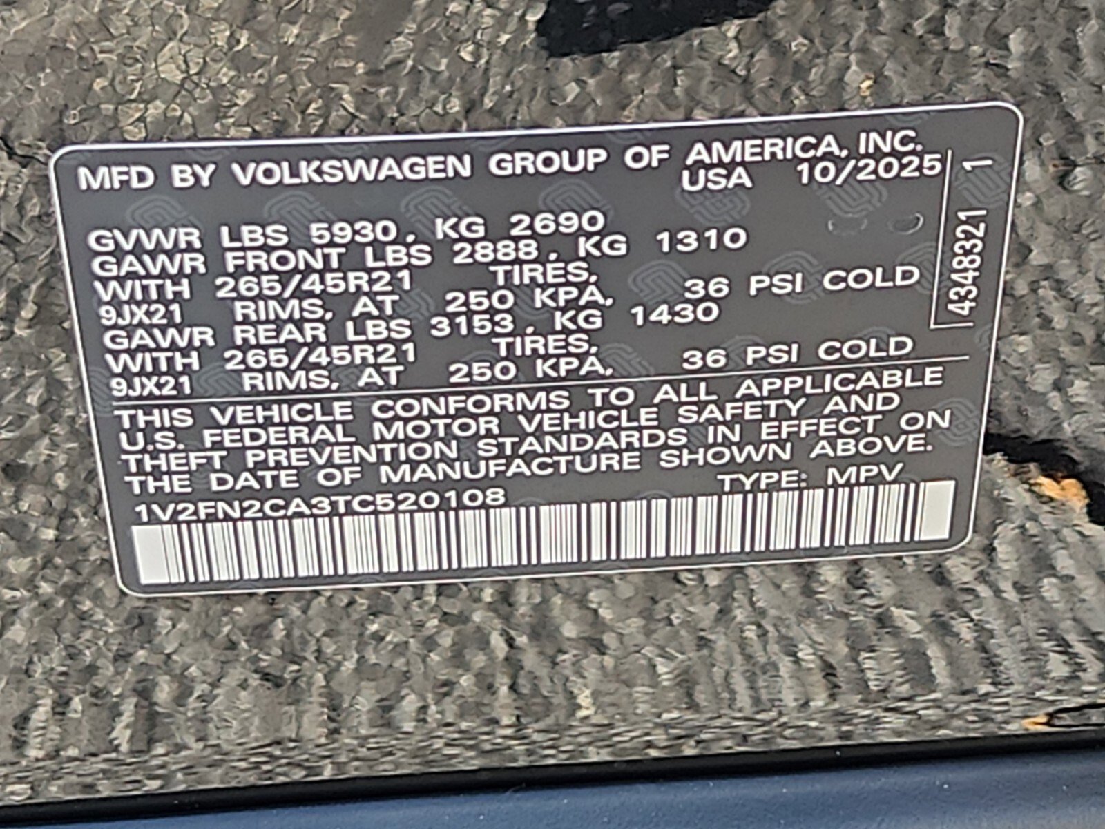 New 2026 Volkswagen Atlas SEL Premium R-Line image 21